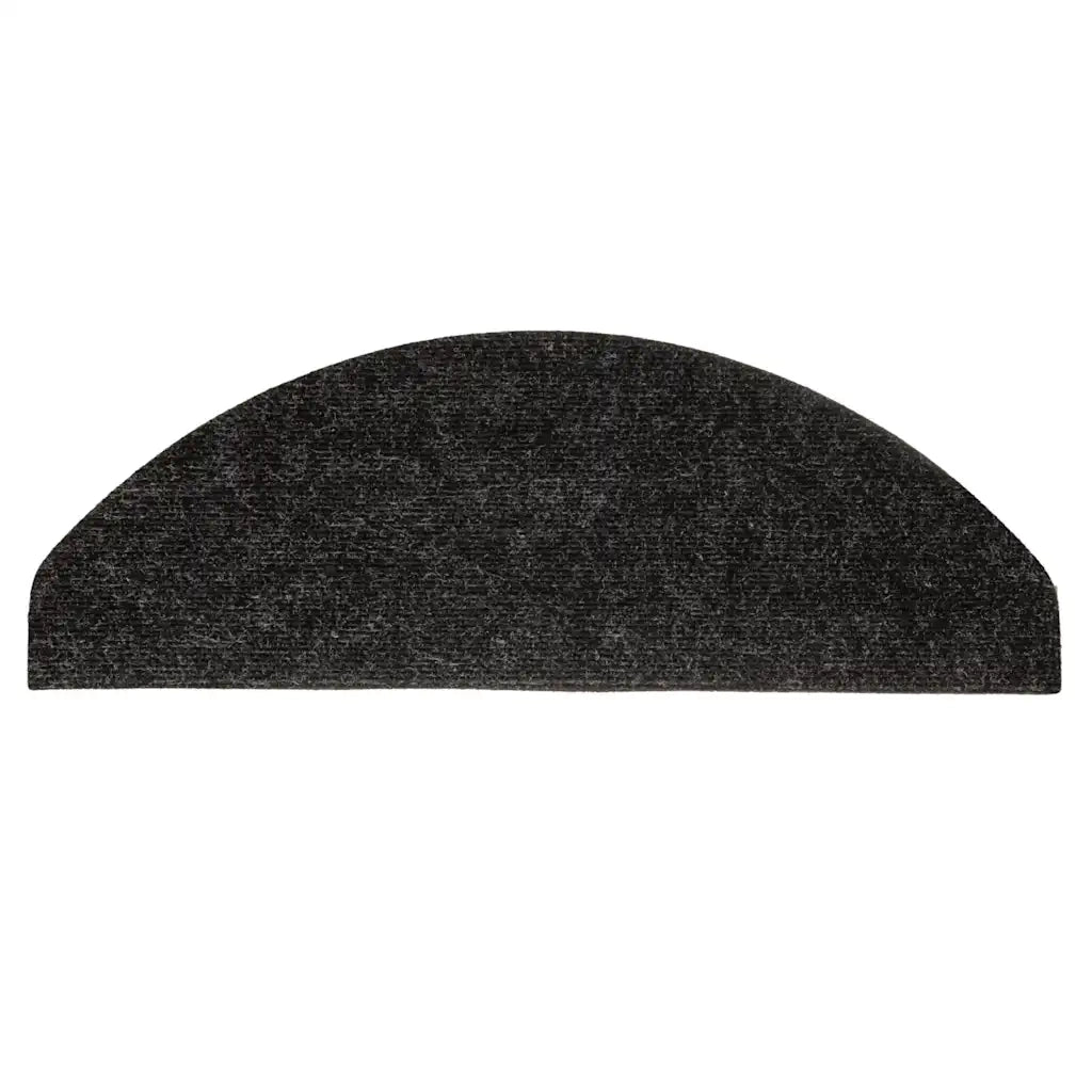 Tappetini Autoadesivi per Scale 10 pz | Gradini per Scale Antracite 65x22,5x3,5 cm
