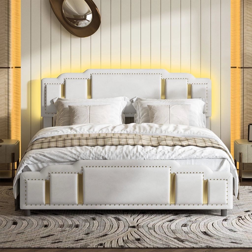 Letto con cassetti ¨C Minimal ¨C beige 120x200cm