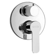 Monocomando Incasso Doccia Jacuzzi Eolo Cromato
