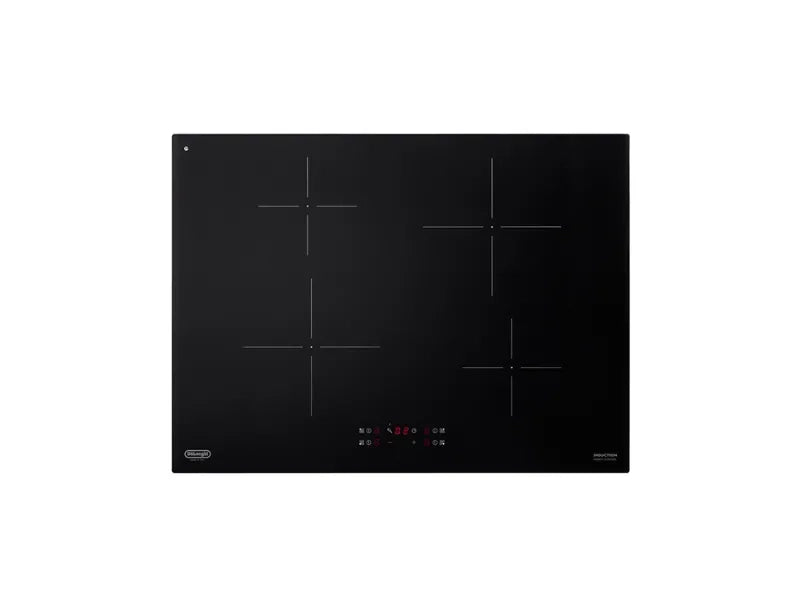 Piano cottura induzione PIN 72 DeLonghi 70cm 4 zone nero