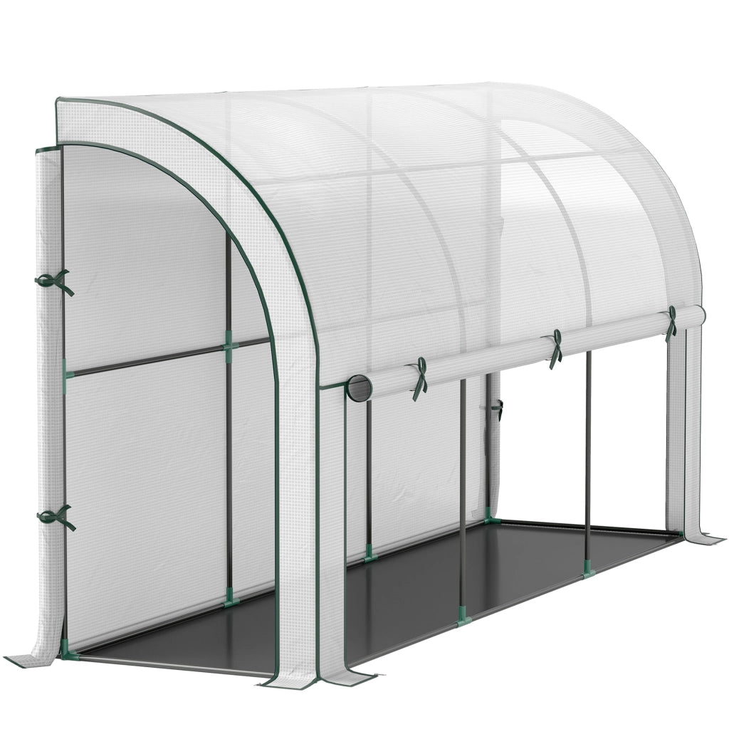 Serra a Parete Accessibile ¨C zephmum ¨C Bianco 300x80x157 cm