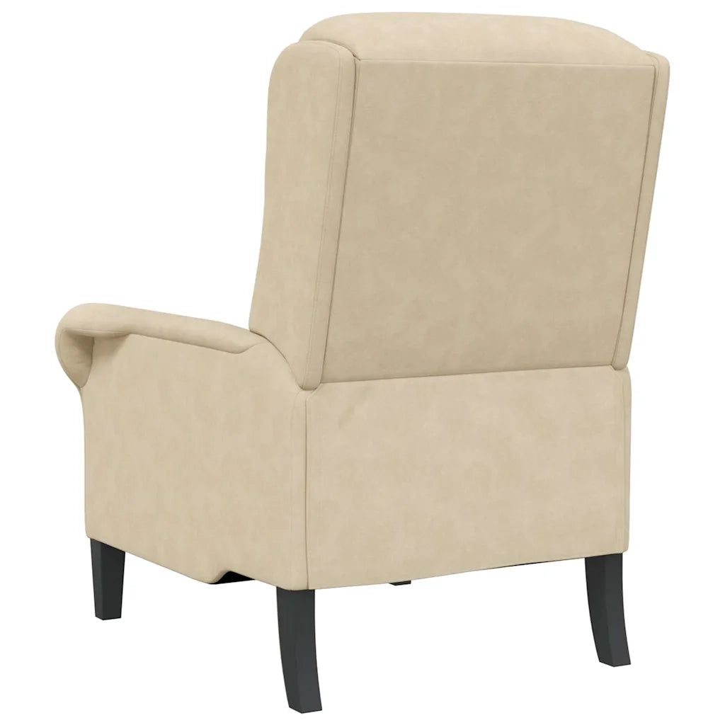 poltrona Crema 76 x 94 x 102 cm Microfibra