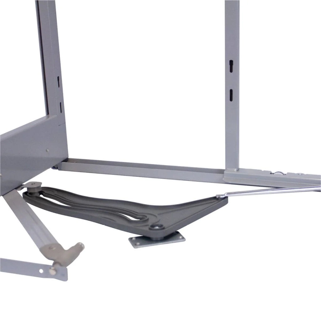 4 Cestelli in Acciaio Inox per Mobile ad Angolo Cieco 90-100cm Mano Destra