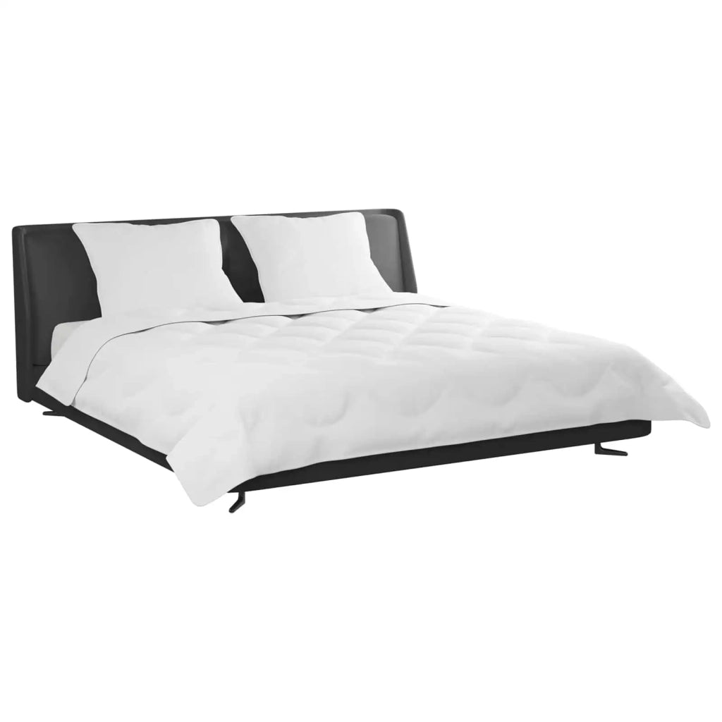 Duvet Estivo con cuscino 3 pcs Bianco Microfibra 3377311