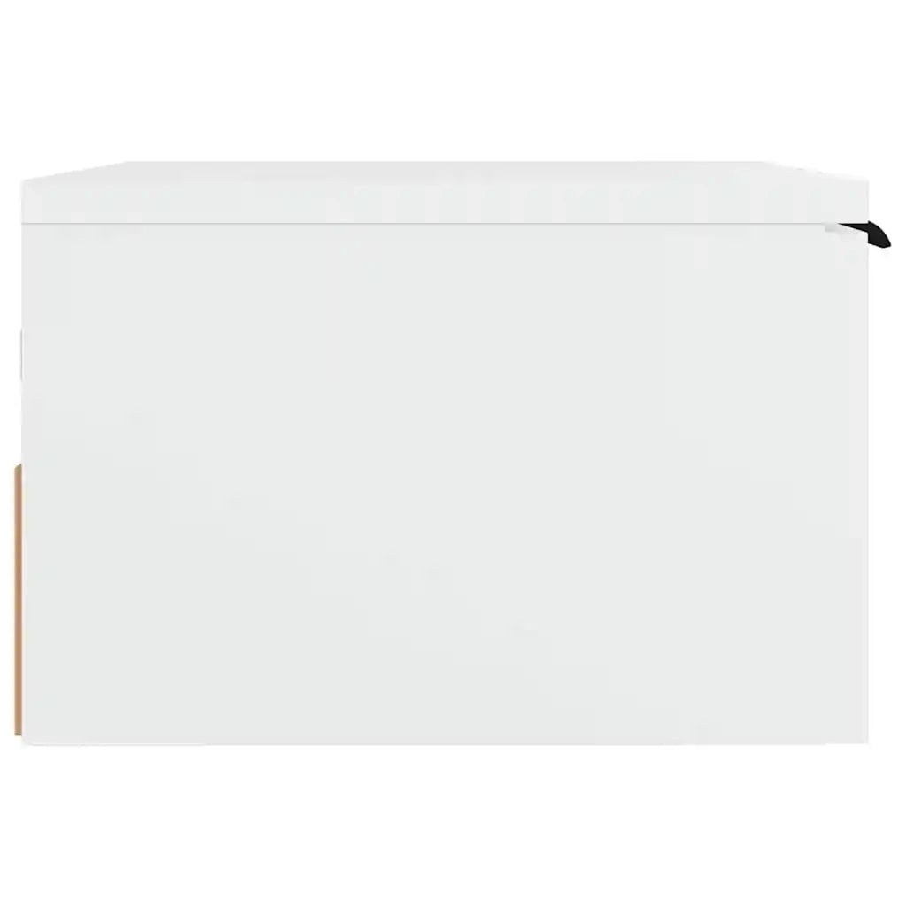 Comodini a Muro 2 pz Bianchi 34x30x20 cm 811377
