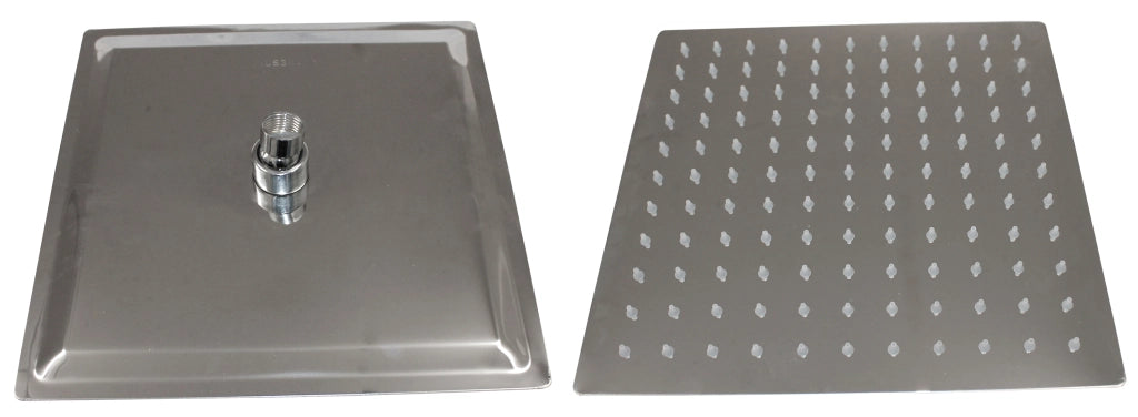 SOFFIONE DOCCIA INOX QUADRO 250X250 MM- 1,0 pz
