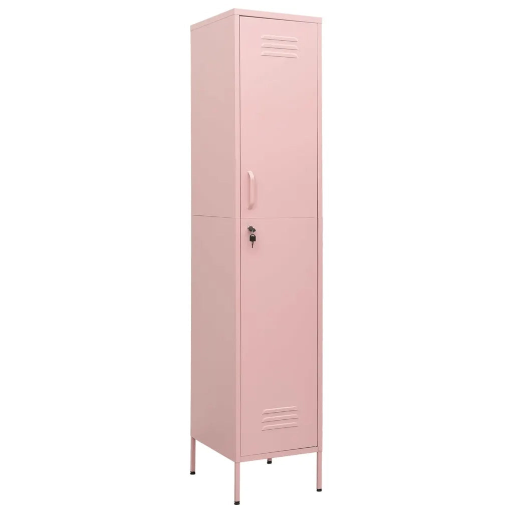 Armadio Rosa 35x46x180 cm in Acciaio