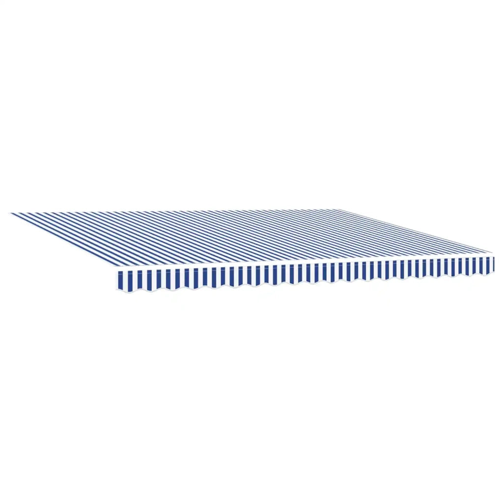 Tenda retrattile manuale Blu e Bianco 4 x 2 m 3420420