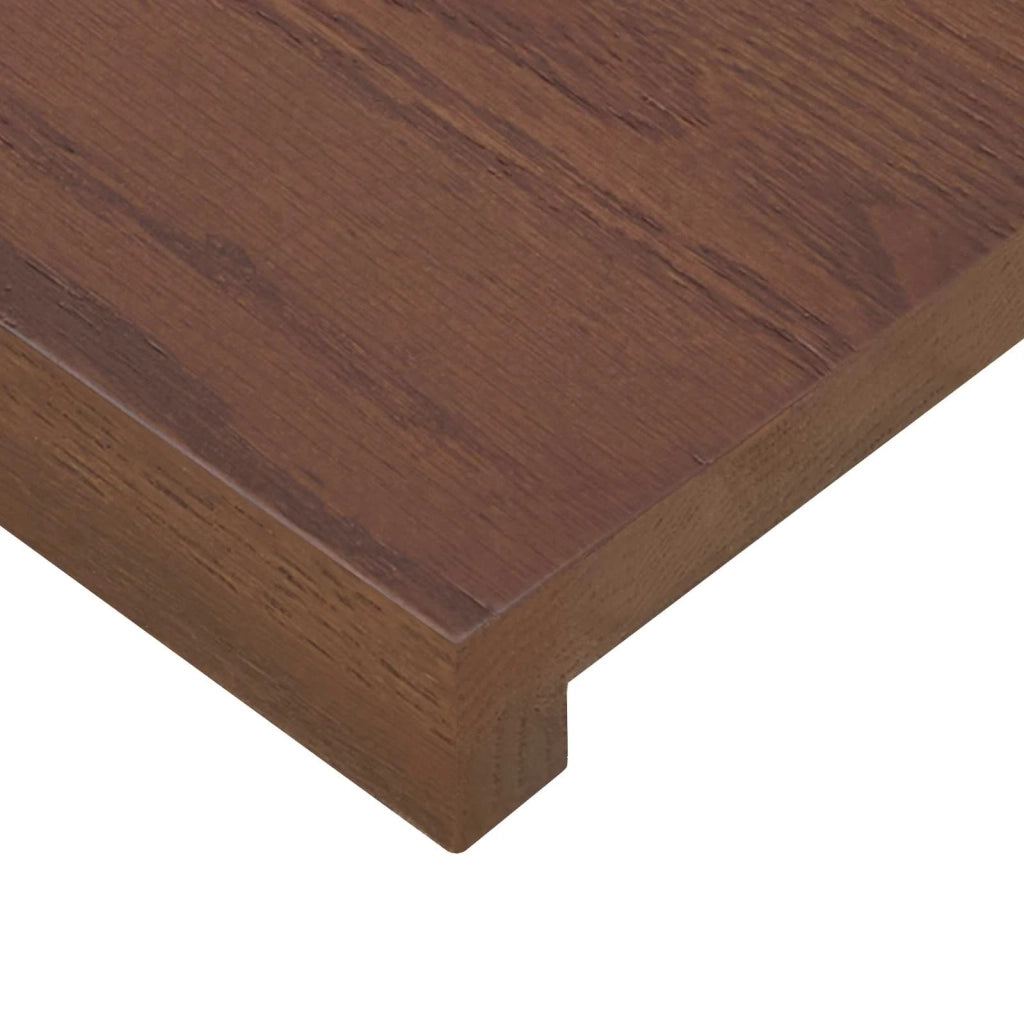 Gradini per Scale 4 pz 100 x 30 x 2 cm Marrone Scuro 3449342