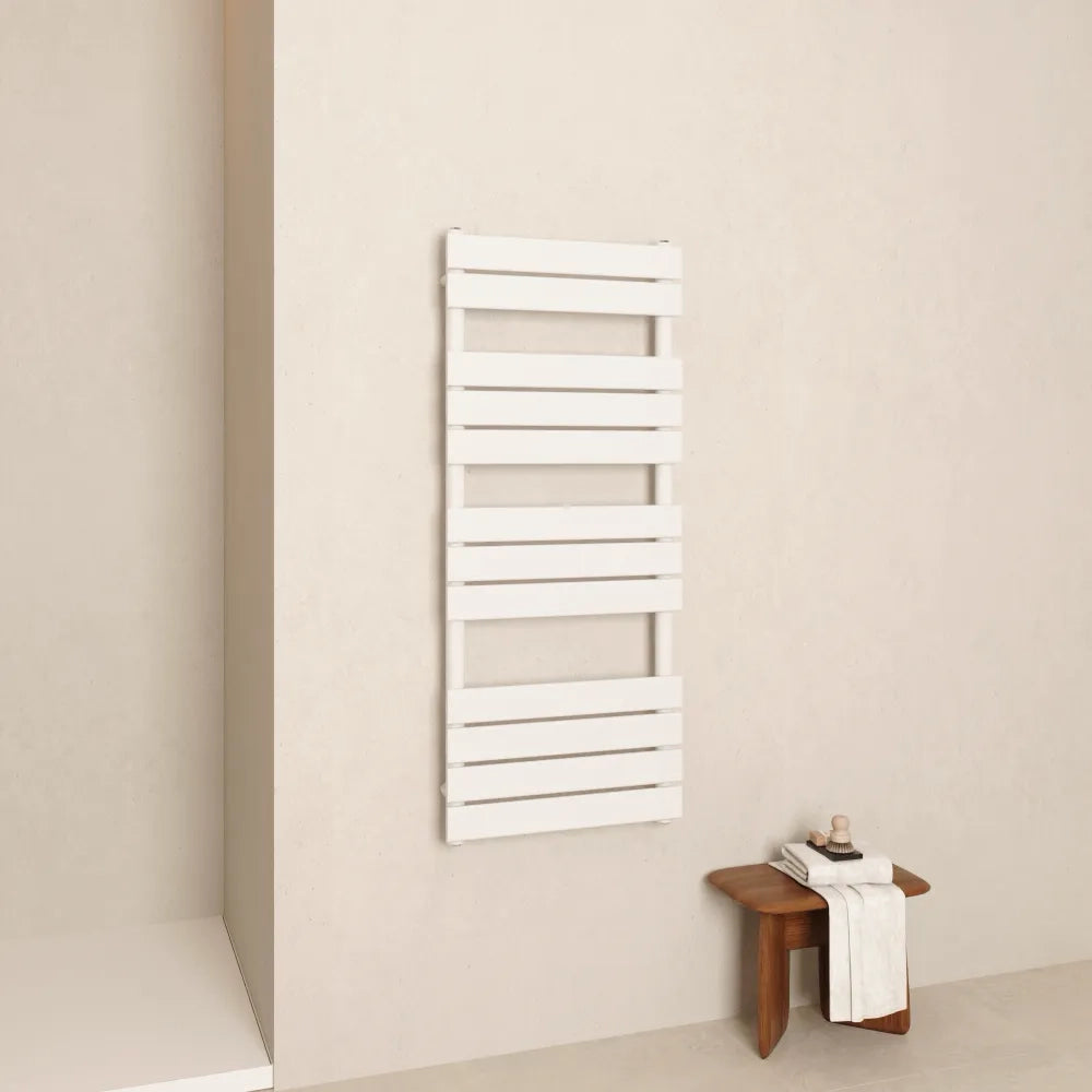 Termoarredo idraulico 1200x500 bianco lucido interasse 450 | Andromeda