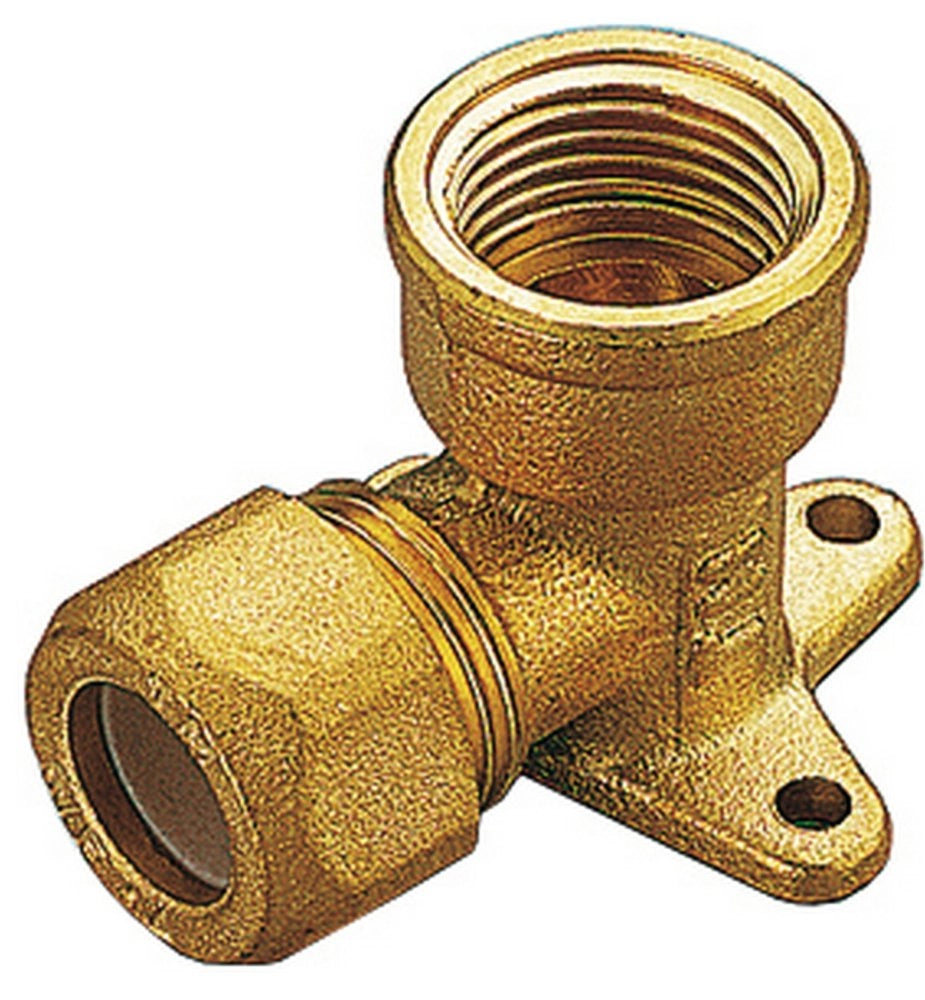 10pz gomiti in ottone flangiati bicono f/gas 14x1/2 cod:ferx.26621