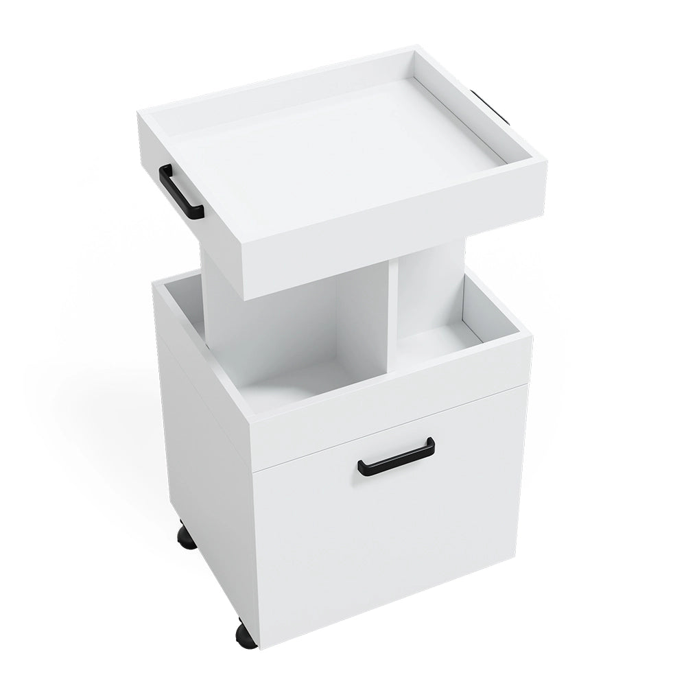 Vicco Carrello cucina Bianco 50 x 88.6 cm
