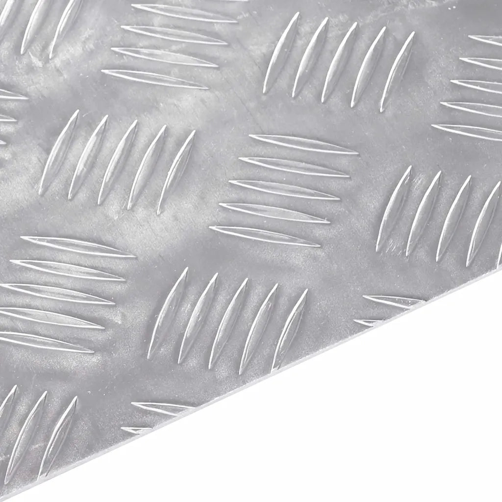 Gradini per Scale 4 pcs Argento 80 x 40 cm Alluminio 4104334