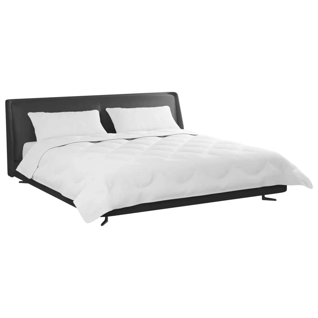 Duvet Estivo con cuscino 3 pcs Bianco Microfibra 3377279