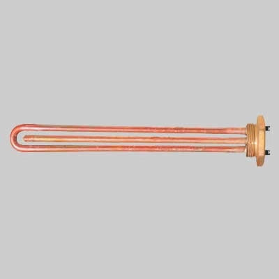 RESISTENZA A TAPPO DIRITTA  1200 W 11/4 per Scald. legna     MADE IN ITALY