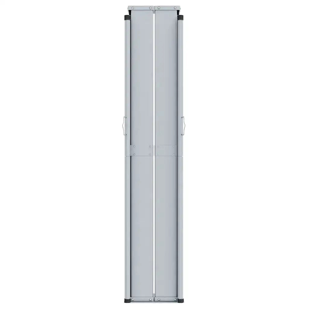 Tenda da Sole Laterale Retrattile Marrone 200x1000 cm 318045