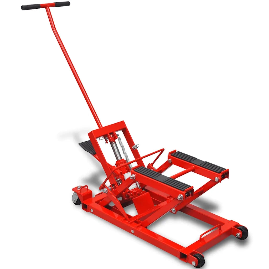 Martinetto Idraulico per Motociclette/ATV 680 kg Rosso 210321