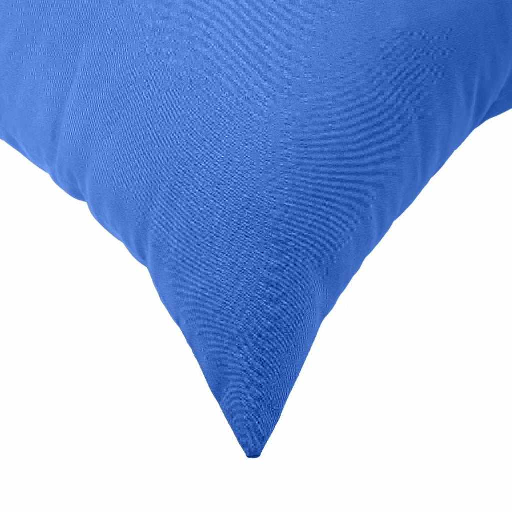 Cuscino con cuscino HEERLEN 2 pz Blu Reale Poliestere 928256