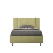 Letto 1 Piazza e Mezzo 110x190 cm Senza Rete Appia Tè Verde