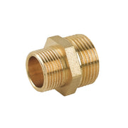 NIPPLE DOPPIO RIDOTTO MM IN OTTONE GIALLO- 1 x 11/2- CAVAL- pezzi 1