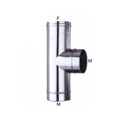 Gomito T Inox 15 Ala