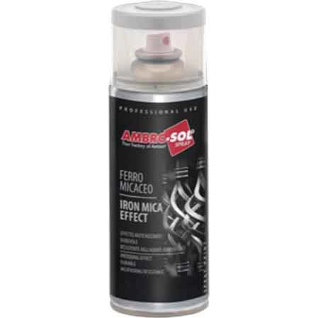 BOMBOLETTA SPRAY FERROMICACEO 400 ml - Grigio chiaro - 6 pezzi- AMBROSOL
