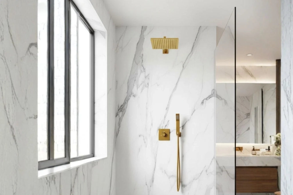 Miscelatore doccia Marriot Bianco DUCHA.ES
