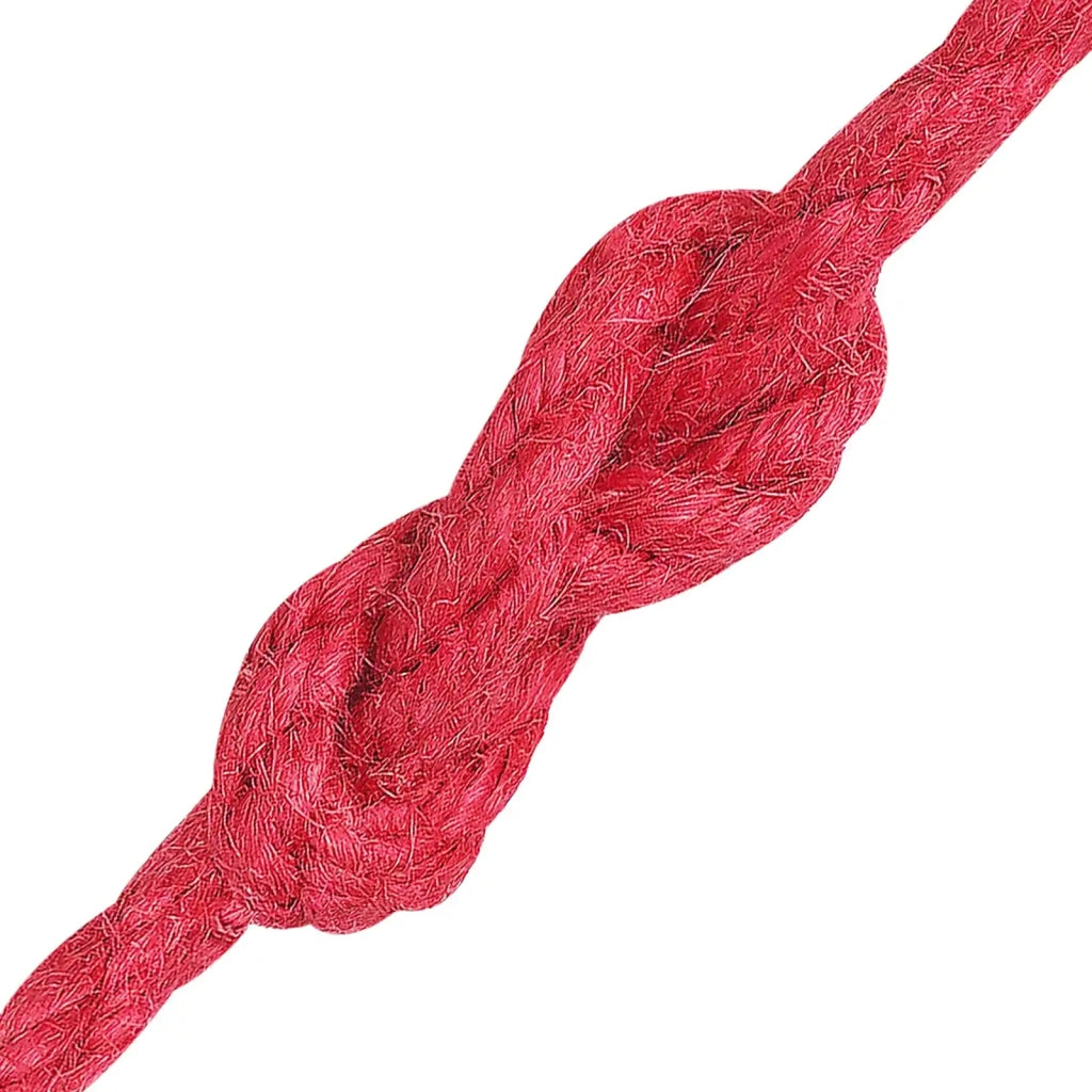 4 mm Rosso 100% juta Tossa 42011697