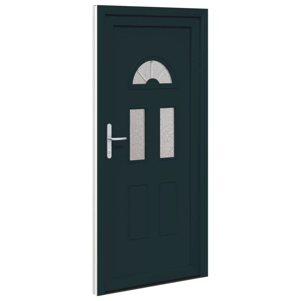 Porta Frontale Antracite 110 x 210 cm PVC 3445746