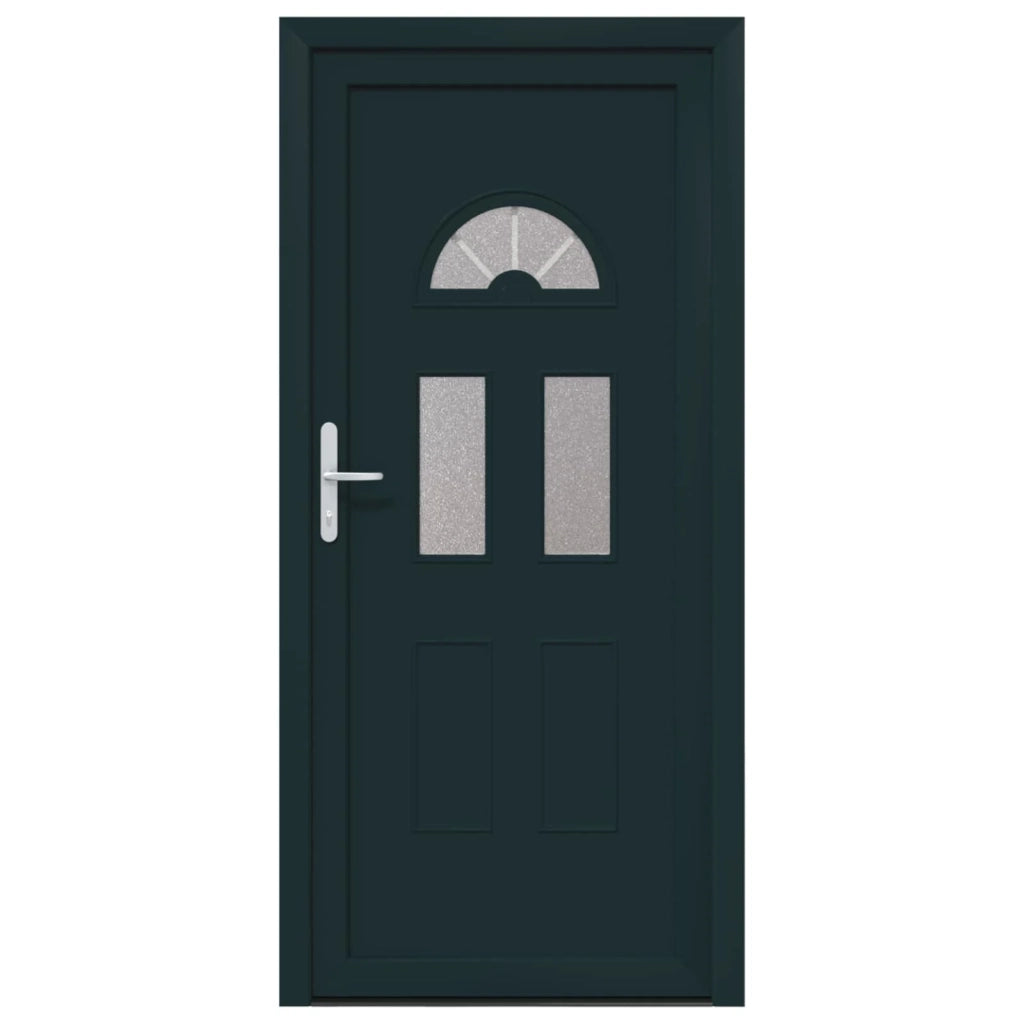 Porta Frontale Antracite 110 x 210 cm PVC 3445746