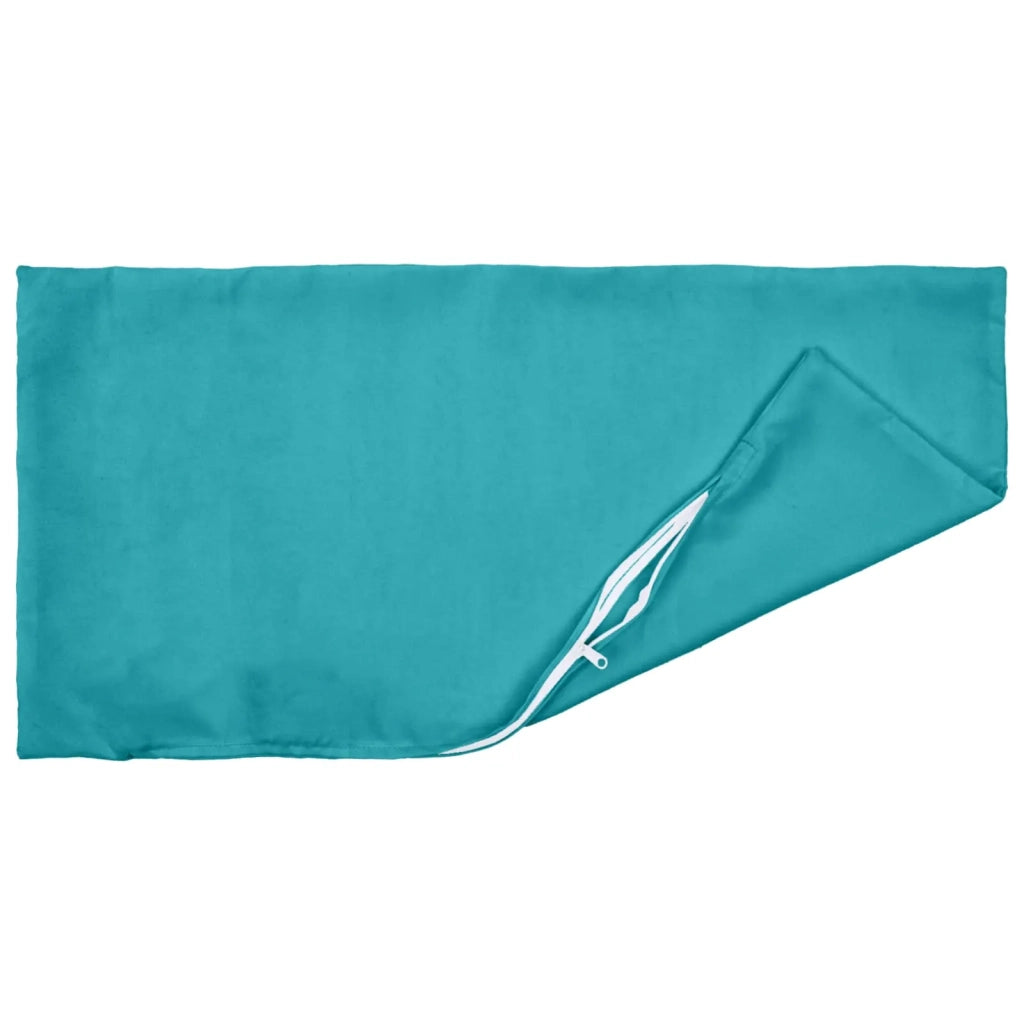 Cuscino con cuscino HEERLEN 2 pz Turchese Poliestere 925867
