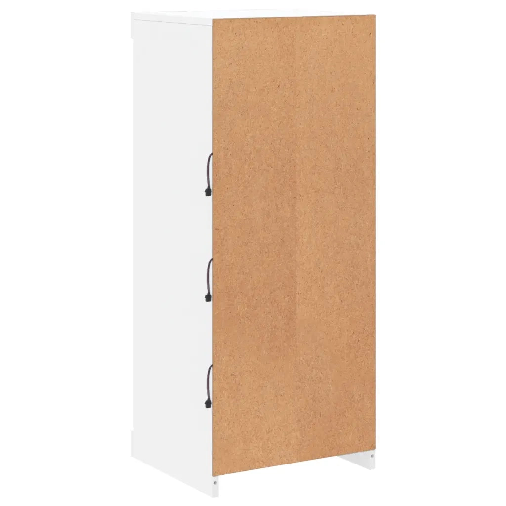 Credenza con Luci LED Bianca 41x37x100 cm 836728