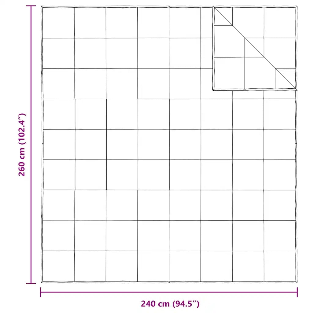 Duvet 2-in-1 Bianco 240 x 260 cm Piuma 42007674