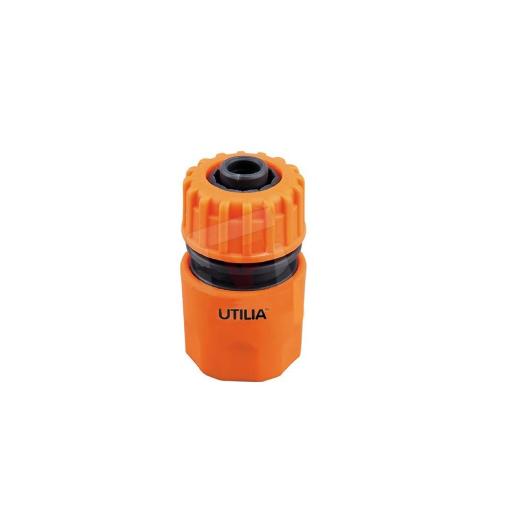 Raccordo rapido per irrigazione UTILIA con stringitubo 1/2 e 3/4 3/4