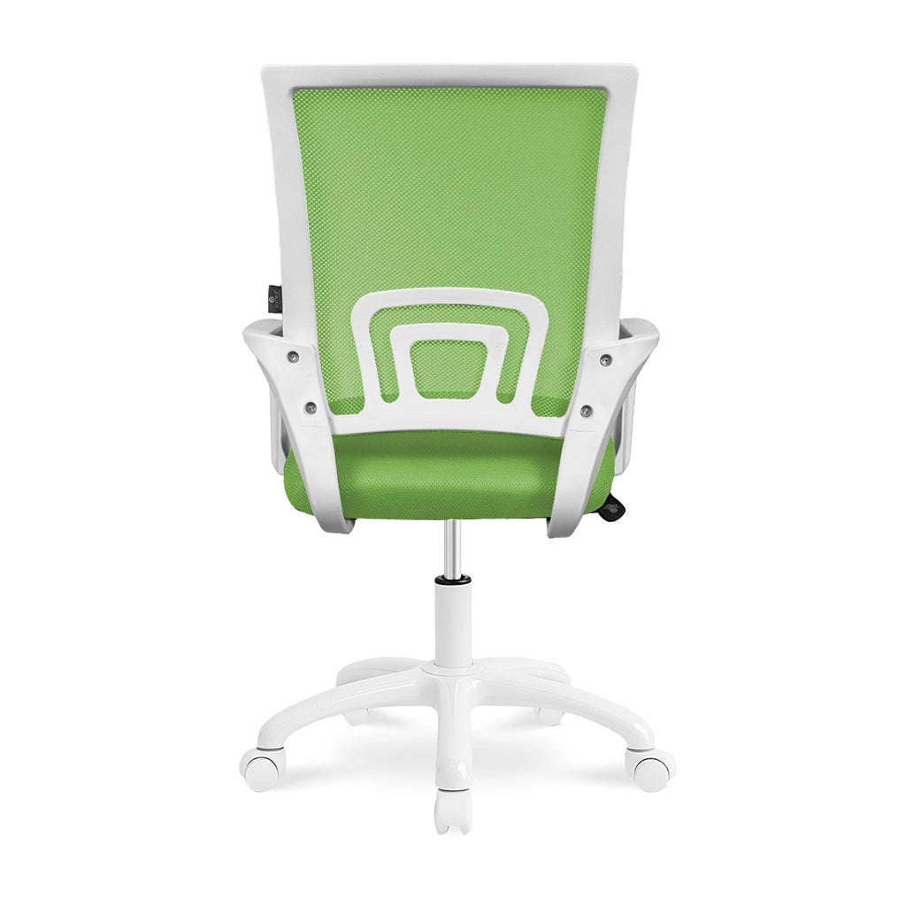Sedia da ufficio ergonomica girevole verde - Happy - SU14HAPB