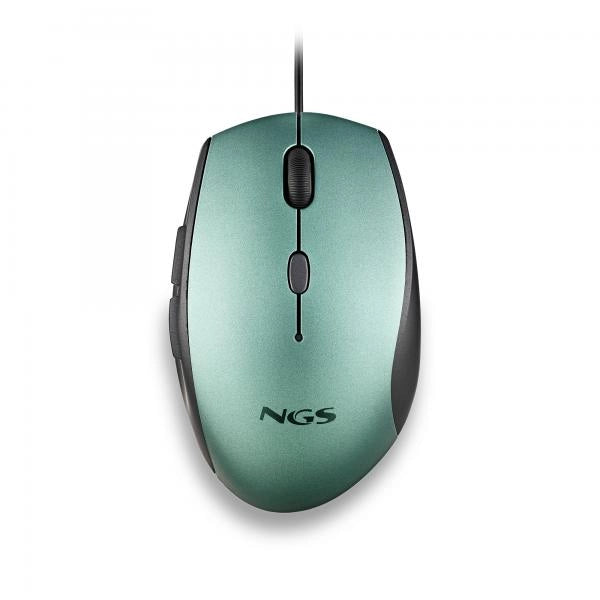 NGS MOUSE ERGONOMICO CON FILO E BOTTONI SILENZIOSI TYPE C ICE