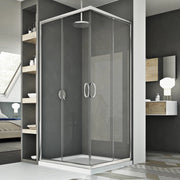 Box doccia 70x100CM H185 trasparente mod. Junior
