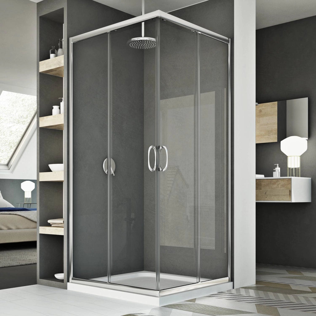 Box doccia 70x100CM H185 trasparente mod. Junior