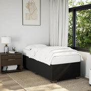 Giroletto senza Materasso Nero 90x200 cm in Tessuto 3284445