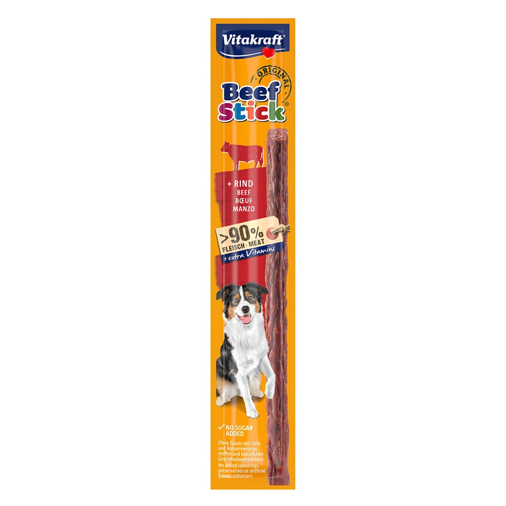 ALIMENTO STICK CANE 'BEEF STICK' gusto manzo  - VITAKRAFT