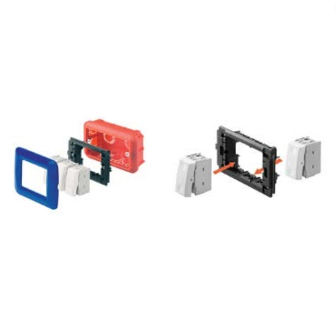 Interruttore unipolare 16 ampere serie gewiss gw20571 pezzi 12