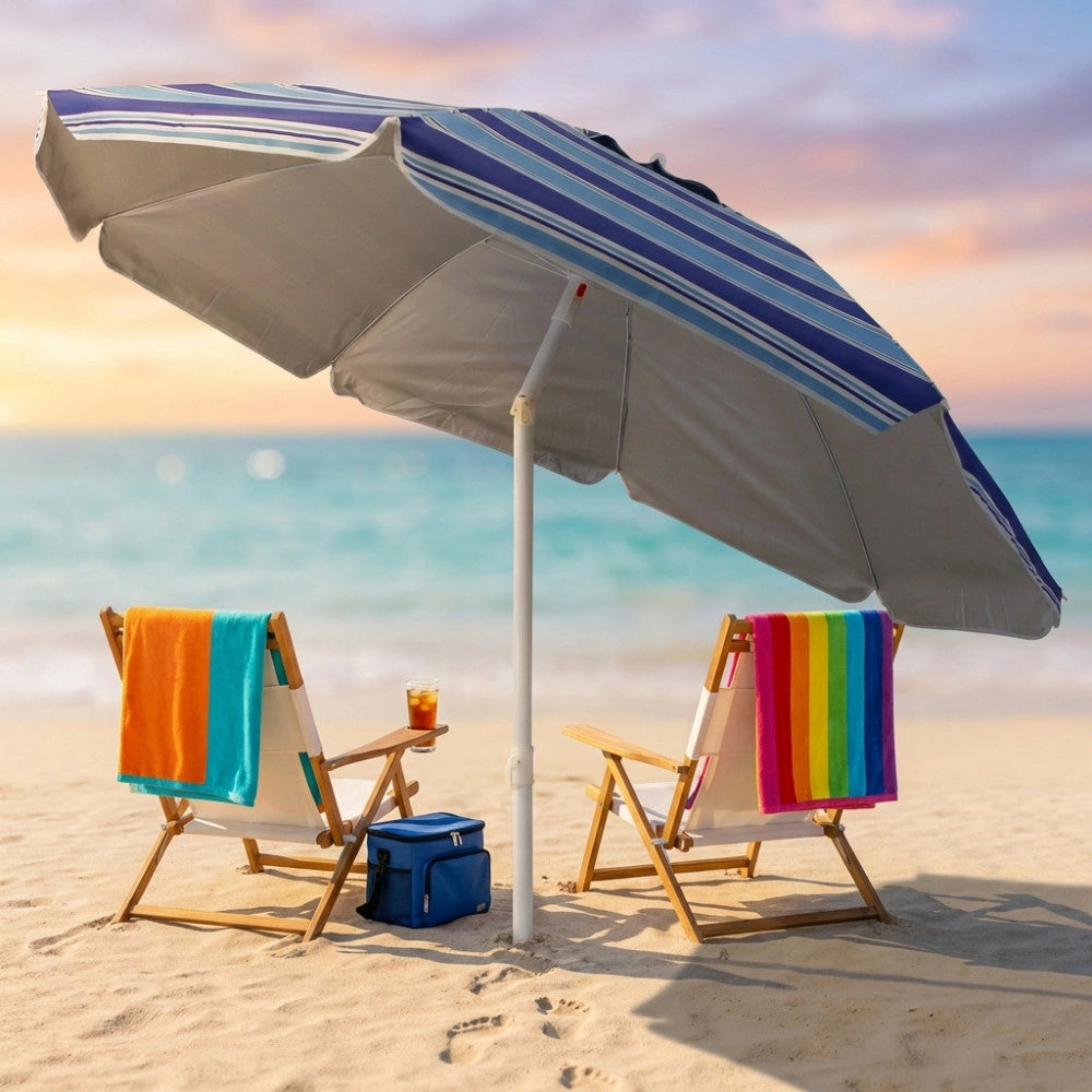 OMBRELLONE SPIAGGIA POLIESTERE UV 200/32