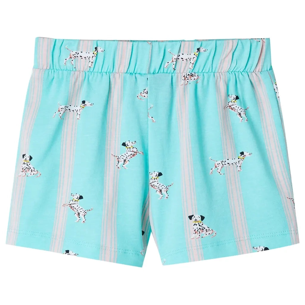 Pigiama da Bambina a Maniche Corte Blu 128 11397