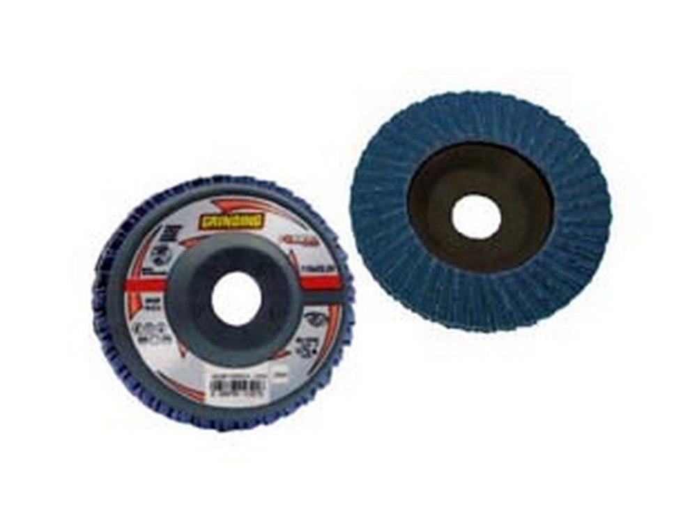 10pz dischi lamellari sgrosso allo zirconio "forza"  mm115 foro 22,2 grana 120 cod:ferx.fer390163