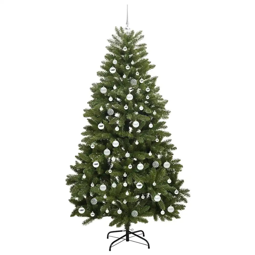 Albero di Natale artificiale Verde 210 cm PVC e Metallo