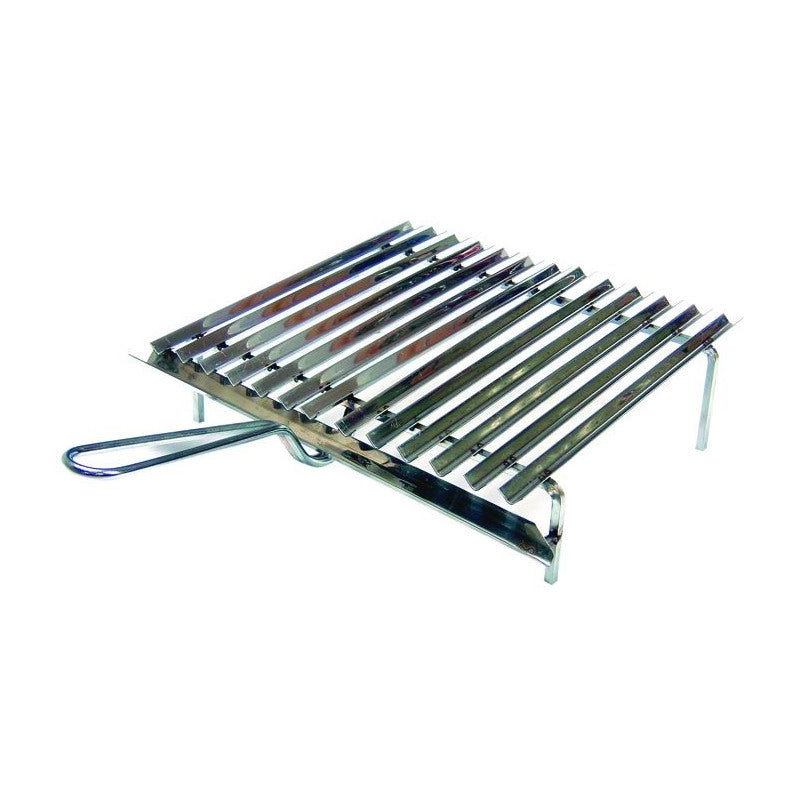 Graticola Sandrigarden inox, lamelle+colagrassi, 600x400 mm