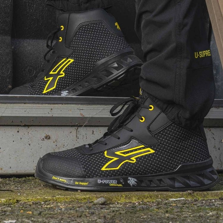 Scarpe Antinfortunistica Alte S3 Src Redleve Joe Colore Nero Misura 40 U