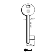CHIAVI SILCA PATENT AGB-PARI 6P1D  NI- 5,0 pz