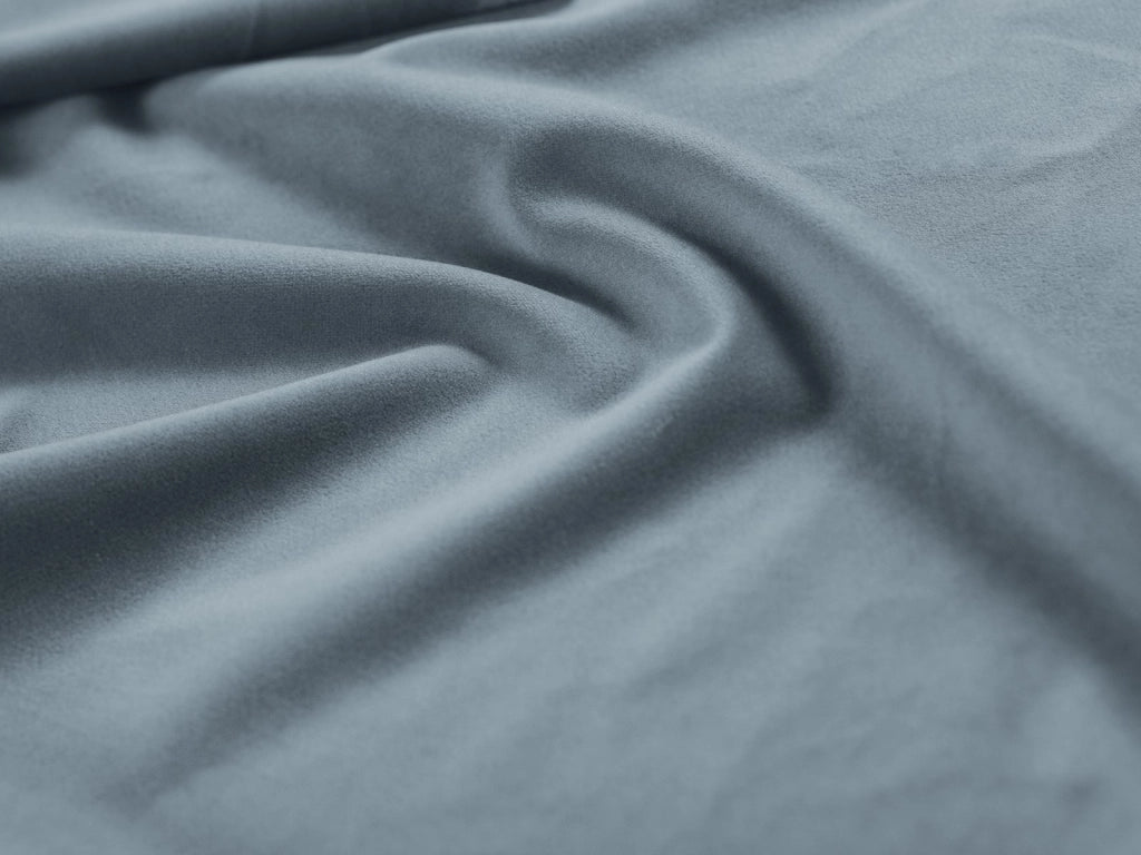 Cosmopolitan Design - Panca "Bali" 2 posti in velluto azzurro 