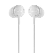 NGS CROSS STEP WHITE: Auricolari a bottone con microfono e controllo del volume. Pulsante multifunzi